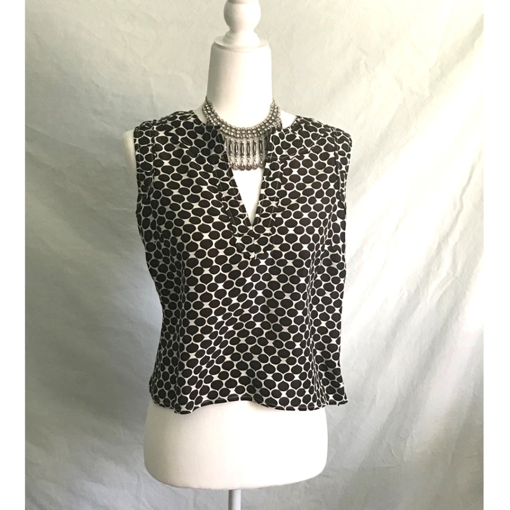Sleeveless Silk Blouse by Talbots